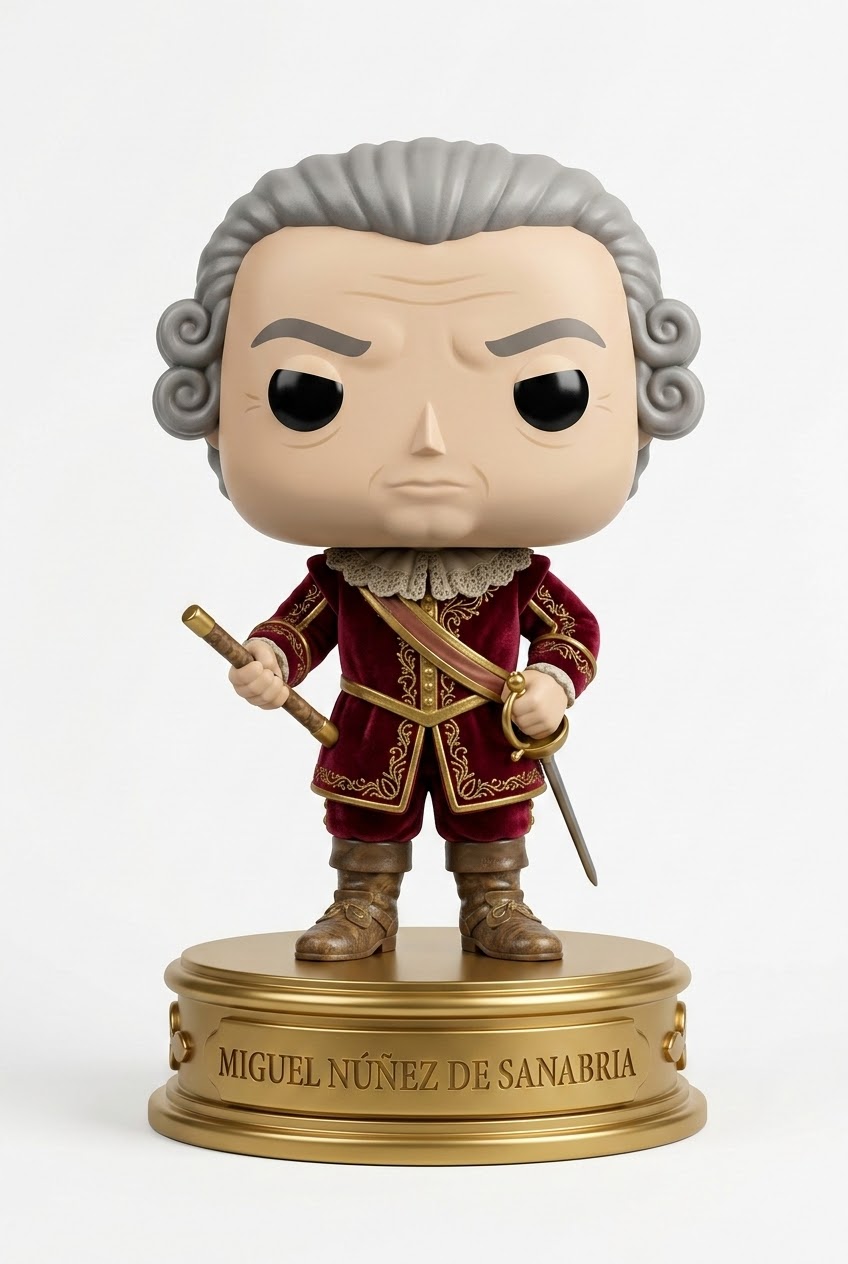Funko personalizado de Miguel Nunez de Sanabria