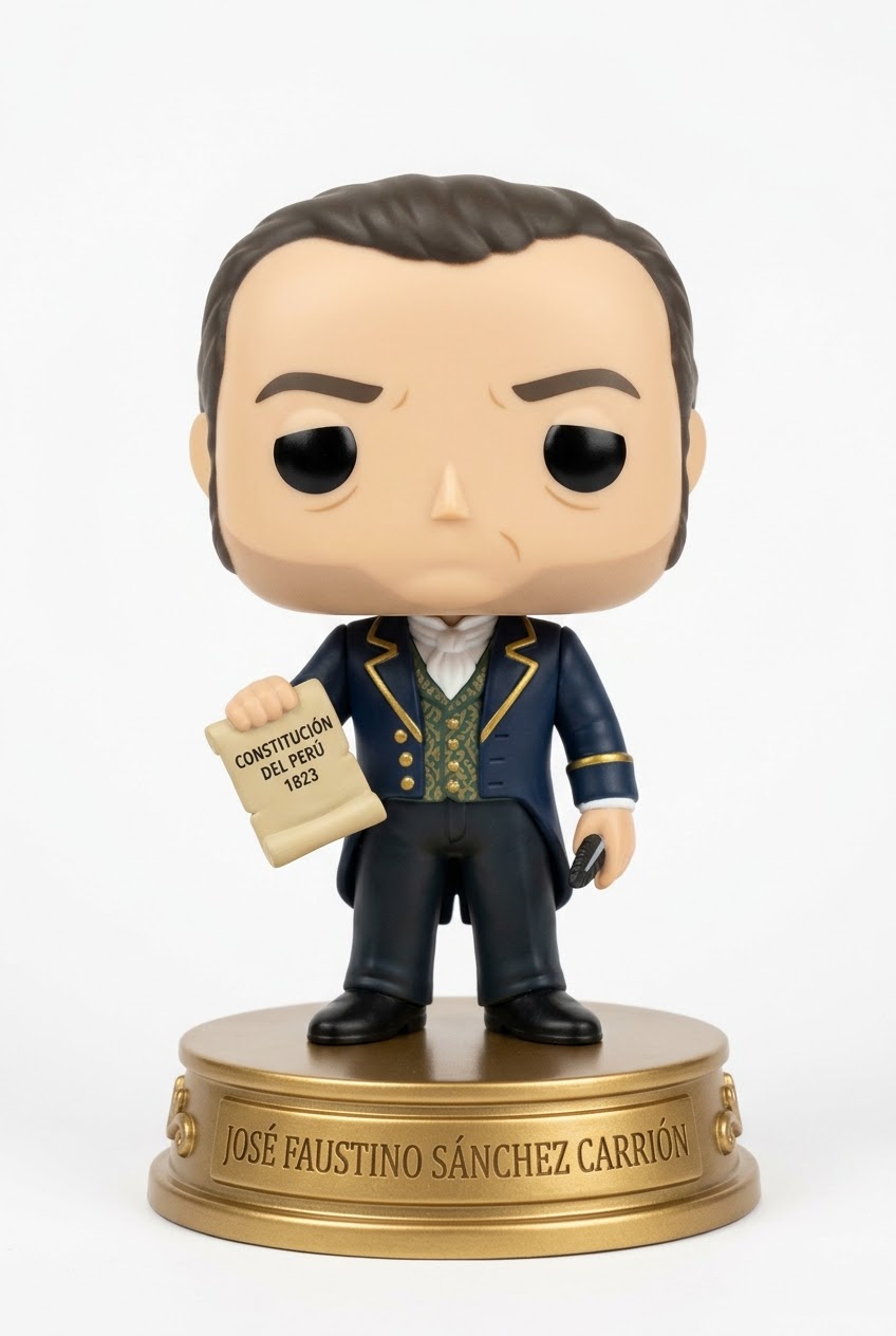 Funko personalizado de Jose Faustino Sanchez Carrion