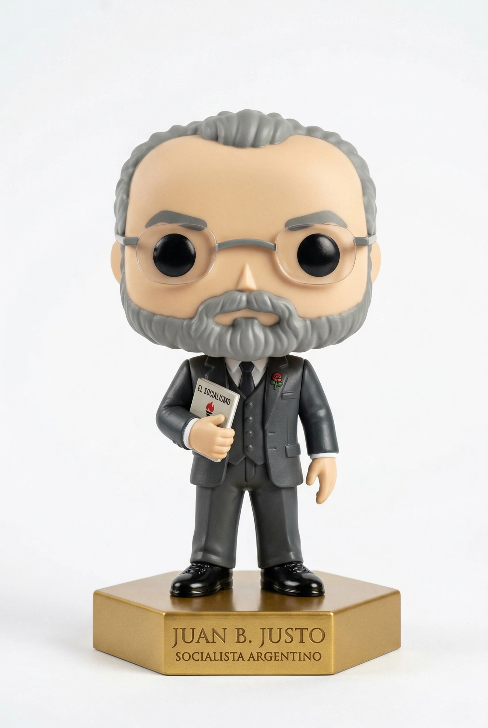 Funko personalizado de Juan B Justo