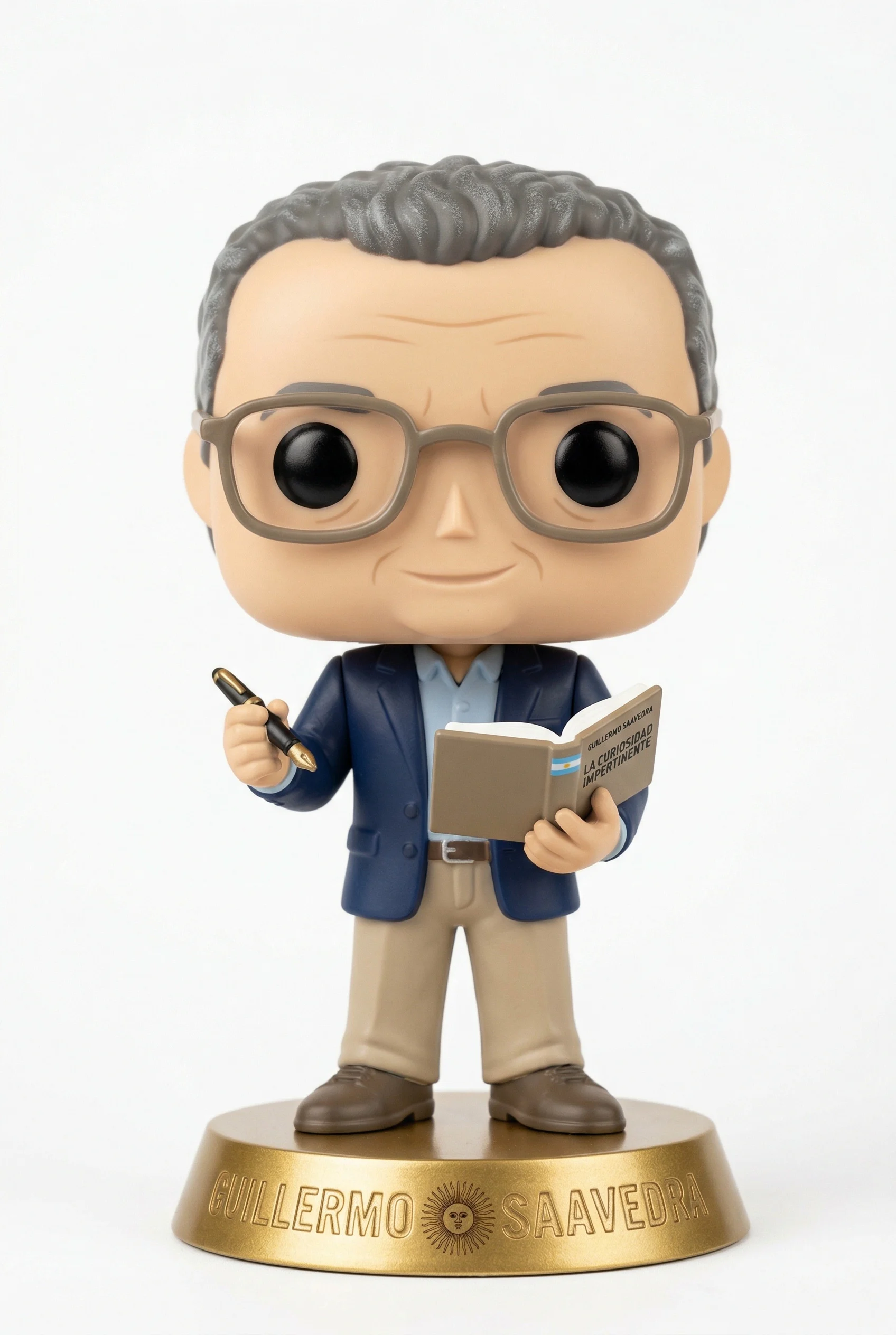 Funko personalizado de Guillermo Saavedra