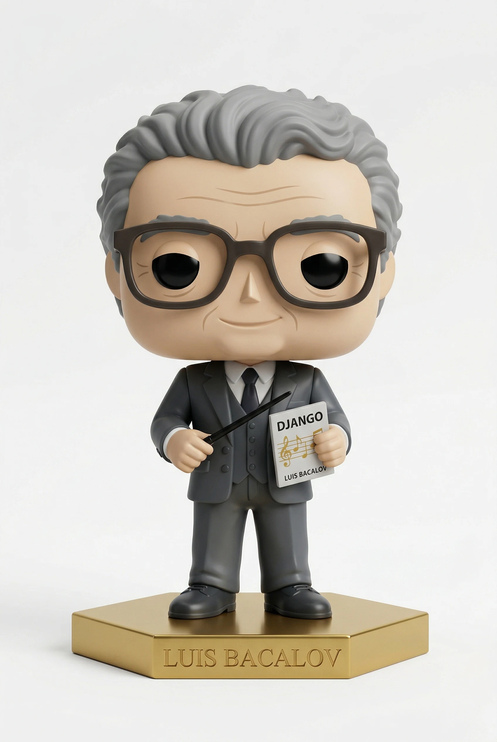 Funko personalizado de Luis Bacalov