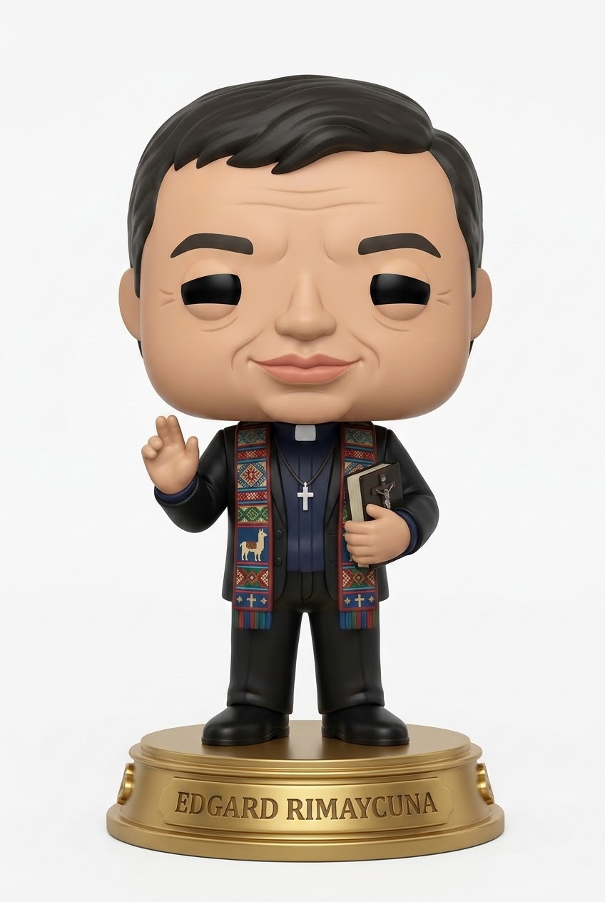 Funko personalizado de Edgard Rimaycuna