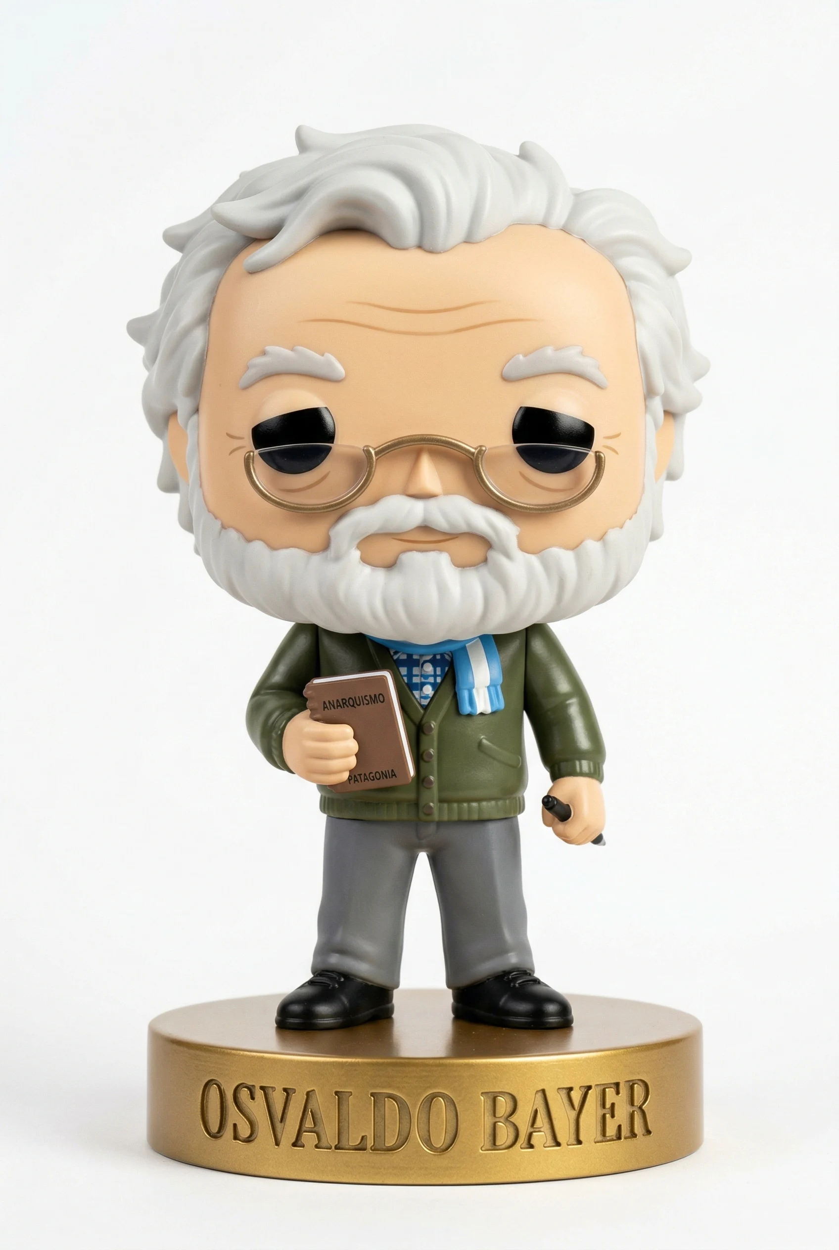 Funko personalizado de Osvaldo Bayer