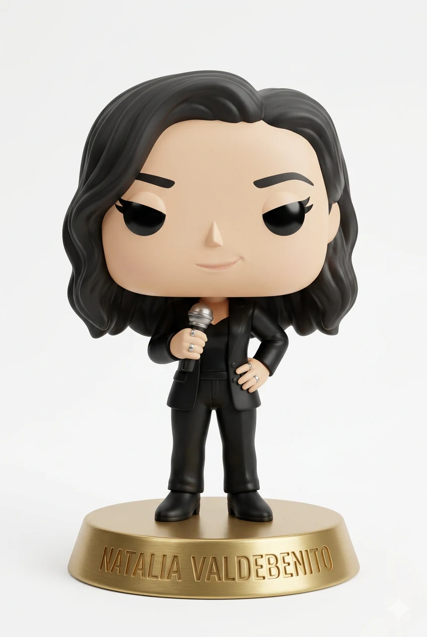 Funko personalizado de Natalia Valdebenito