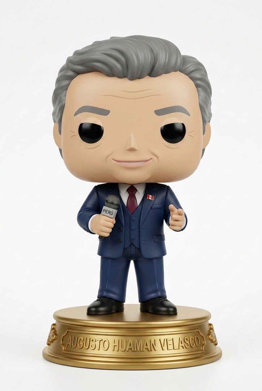 Funko personalizado de Augusto Huaman Velasco