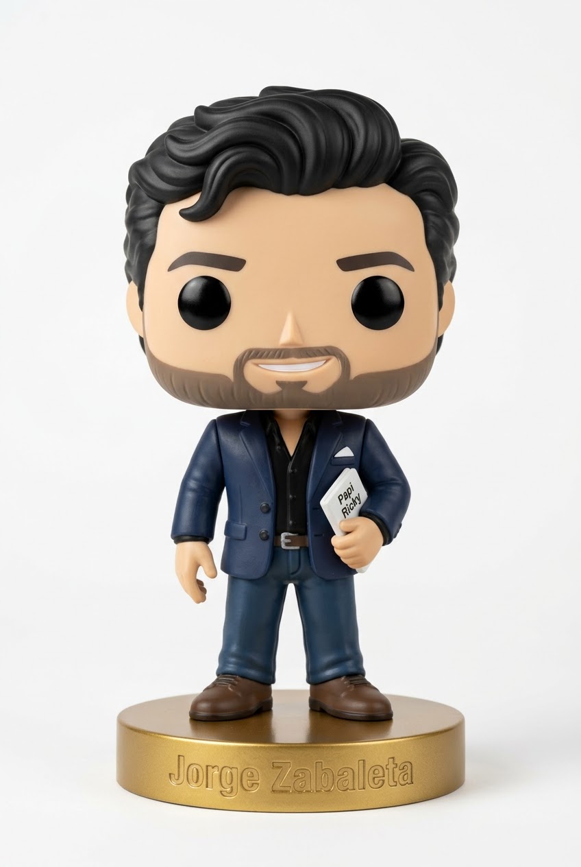 Funko personalizado de Jorge Zabaleta