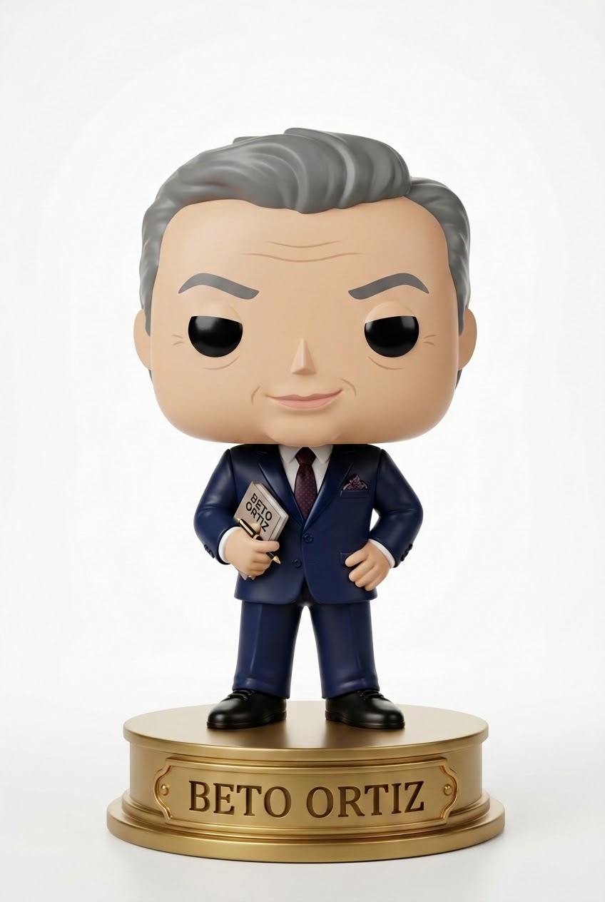 Funko personalizado de Beto Ortiz