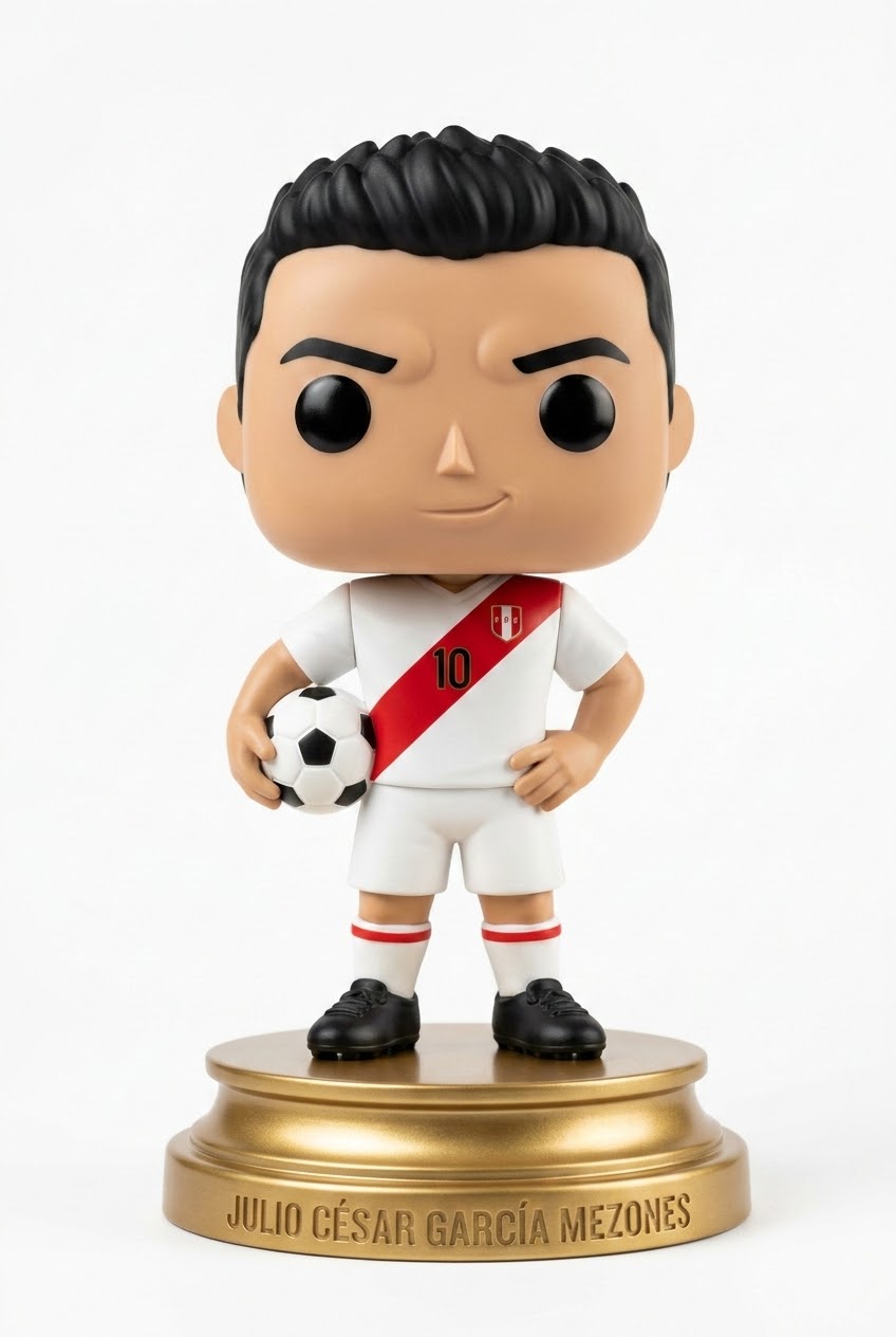 Funko personalizado de Julio Cesar Garcia Mezones