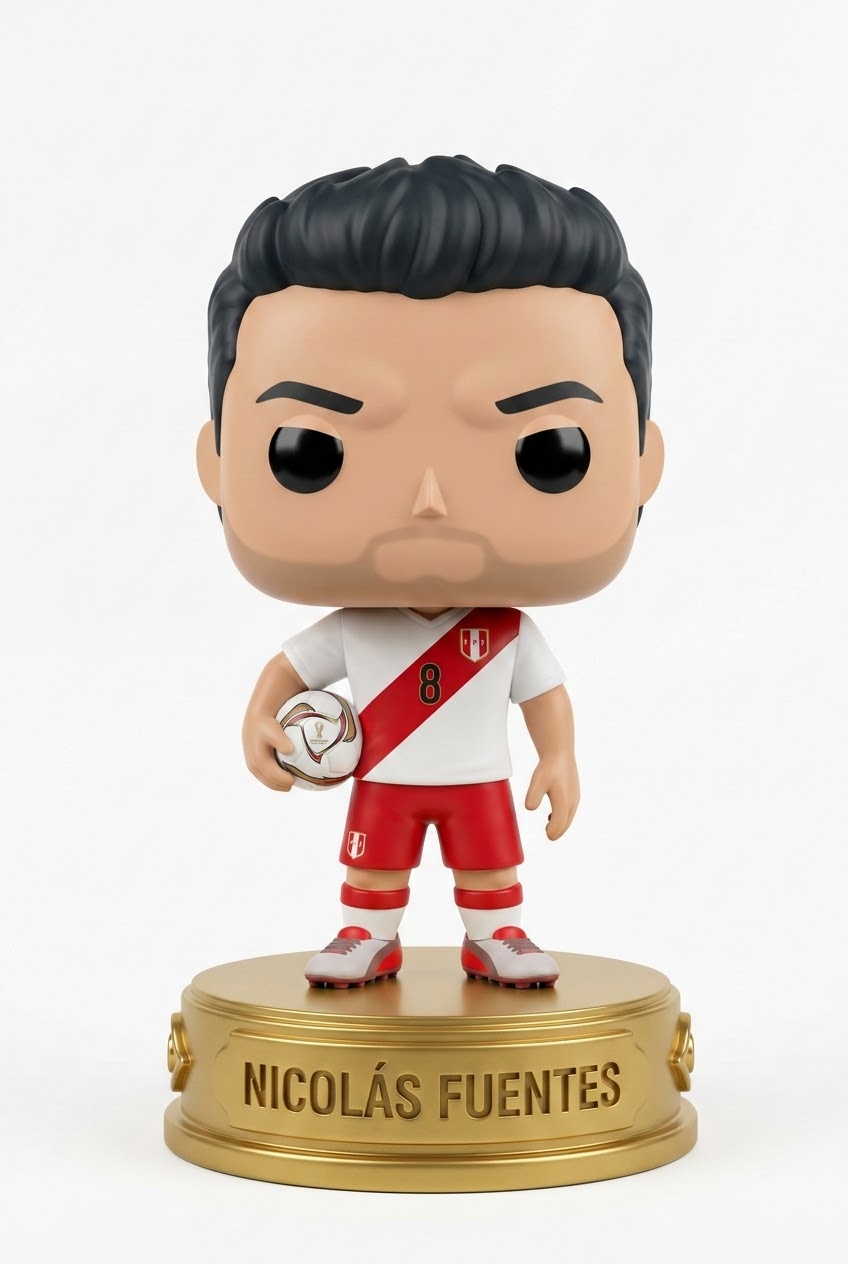 Funko personalizado de Nicolas Fuentes
