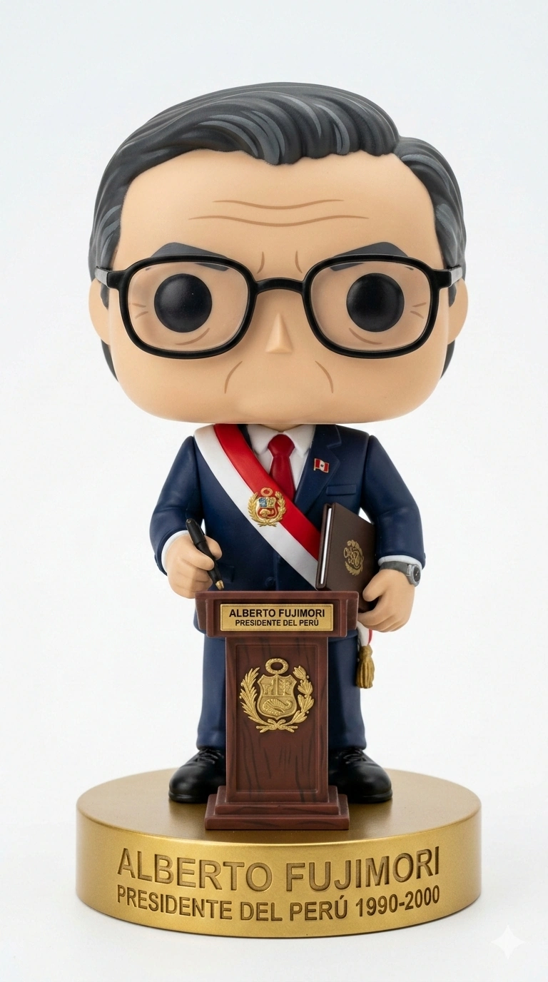 Funko personalizado de Alberto Fujimori