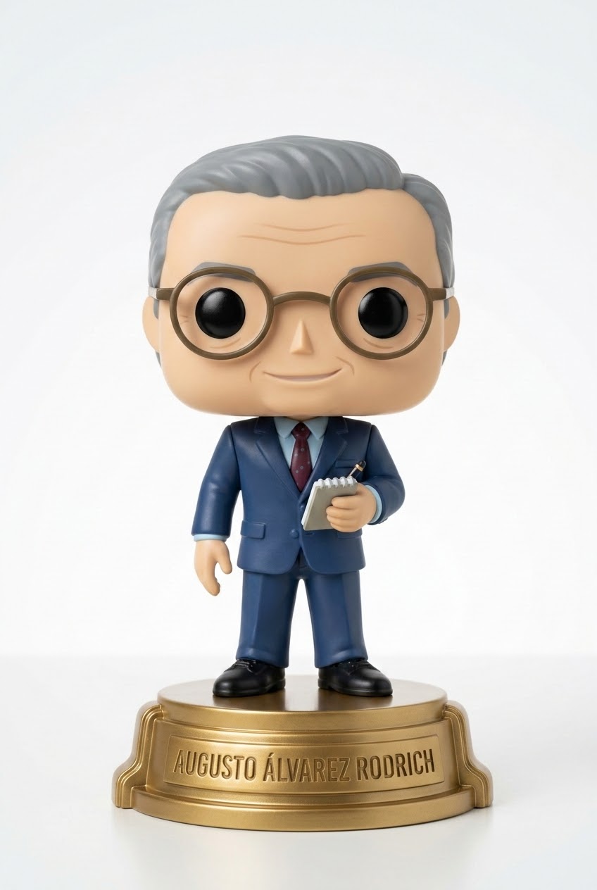 Funko personalizado de Augusto Alvarez Rodrich