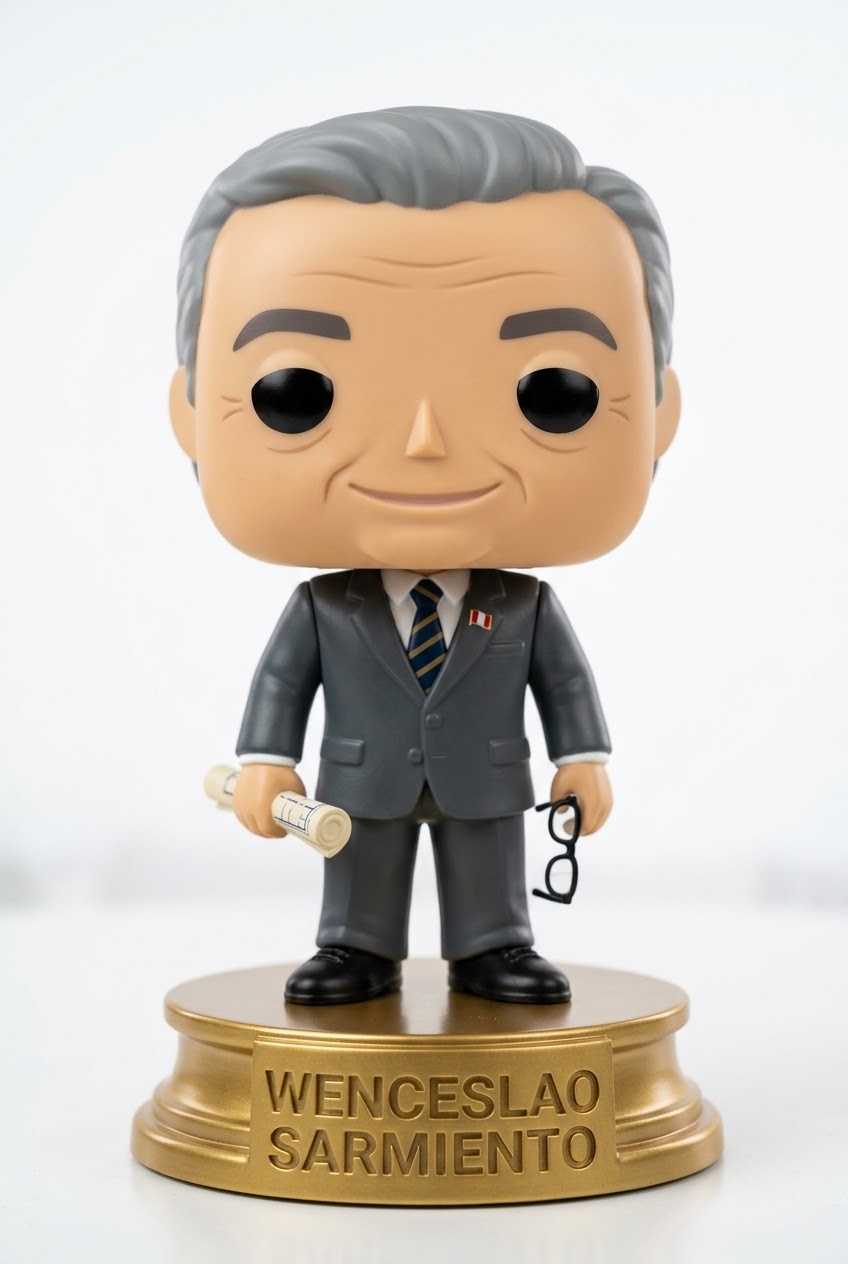 Funko personalizado de Wenceslao Sarmiento