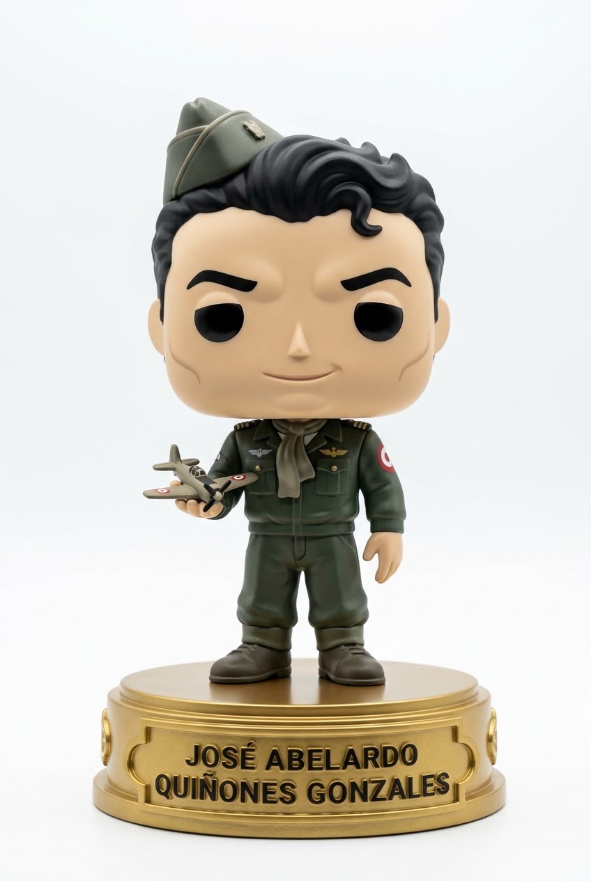 Funko personalizado de Jose Abelardo Quinones Gonzales