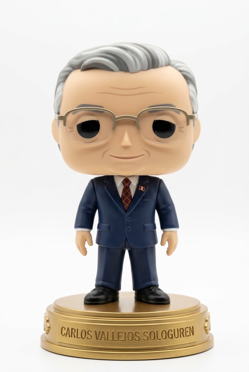 Funko personalizado de Carlos Vallejos Sologuren