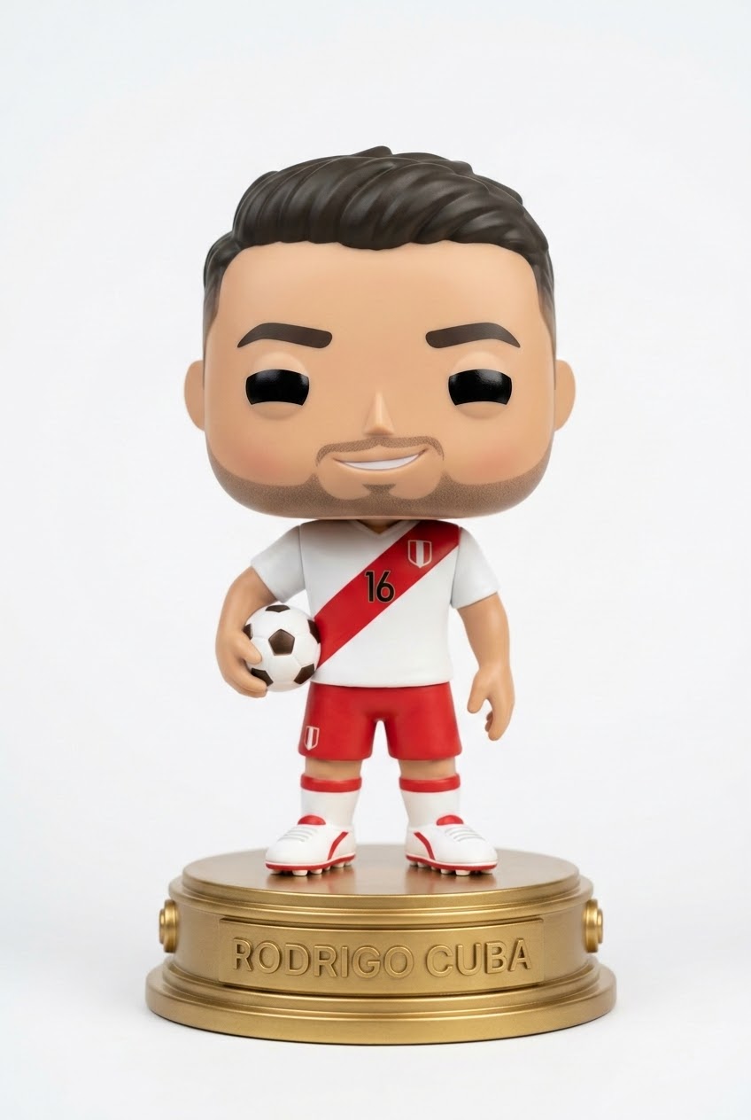 Funko personalizado de Rodrigo Cuba