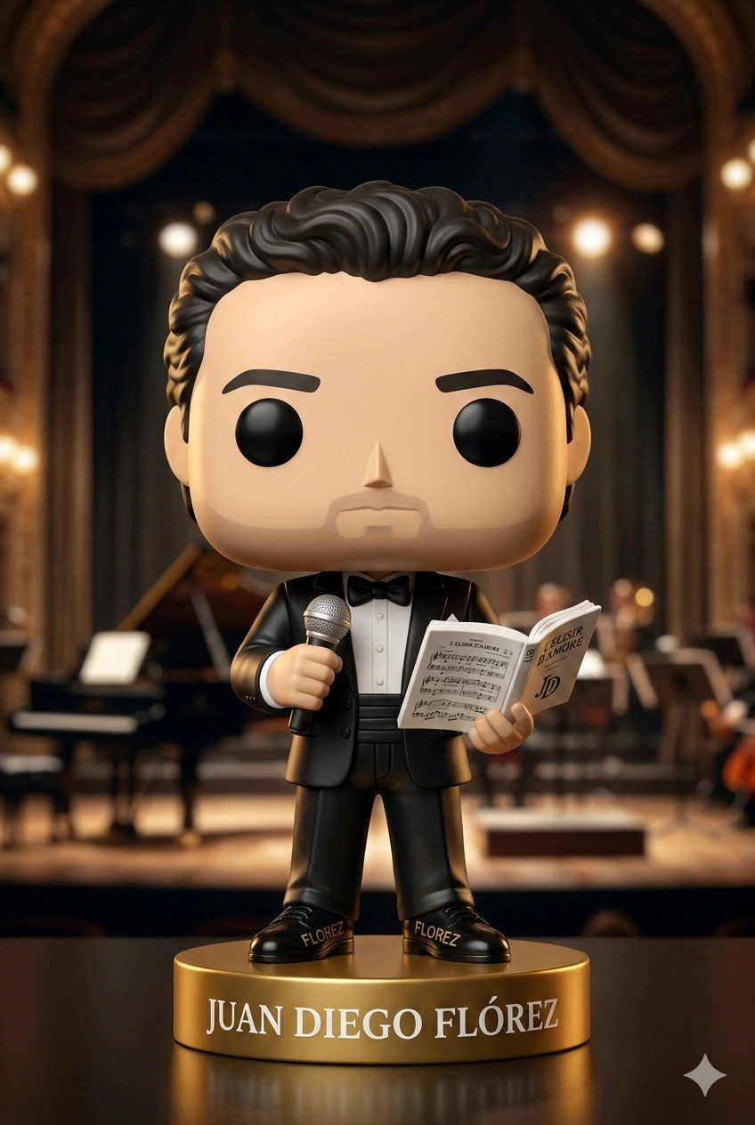 Funko personalizado de Juan Diego Florez