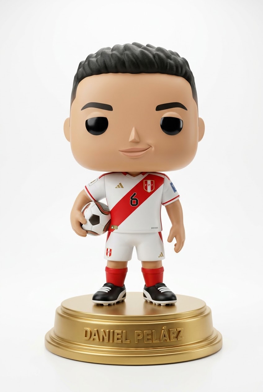 Funko personalizado de Daniel Pelaez