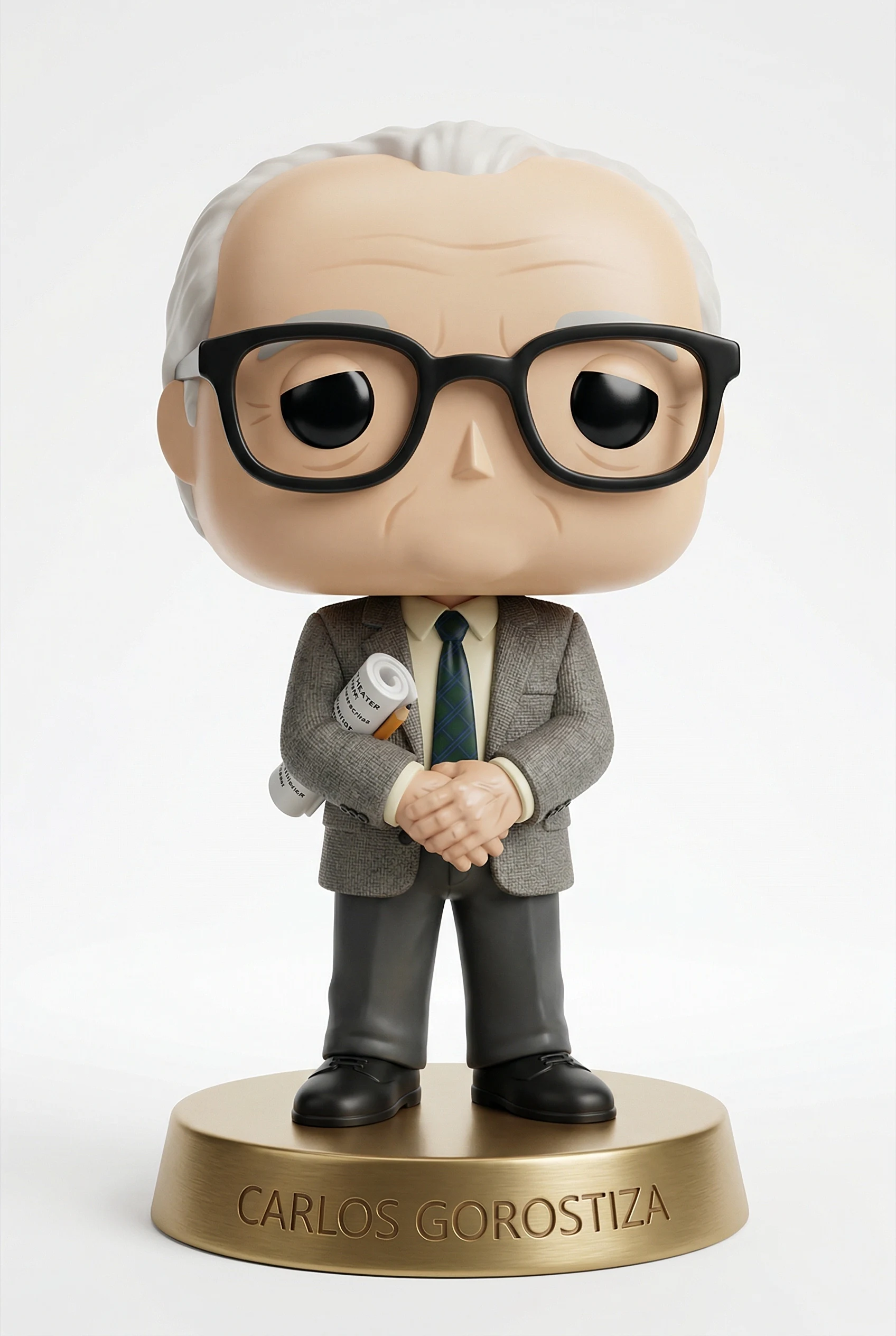 Funko personalizado de Carlos Gorostiza