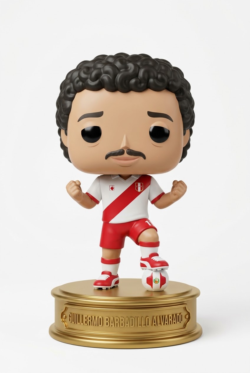 Funko personalizado de Guillermo Barbadillo Alvarado