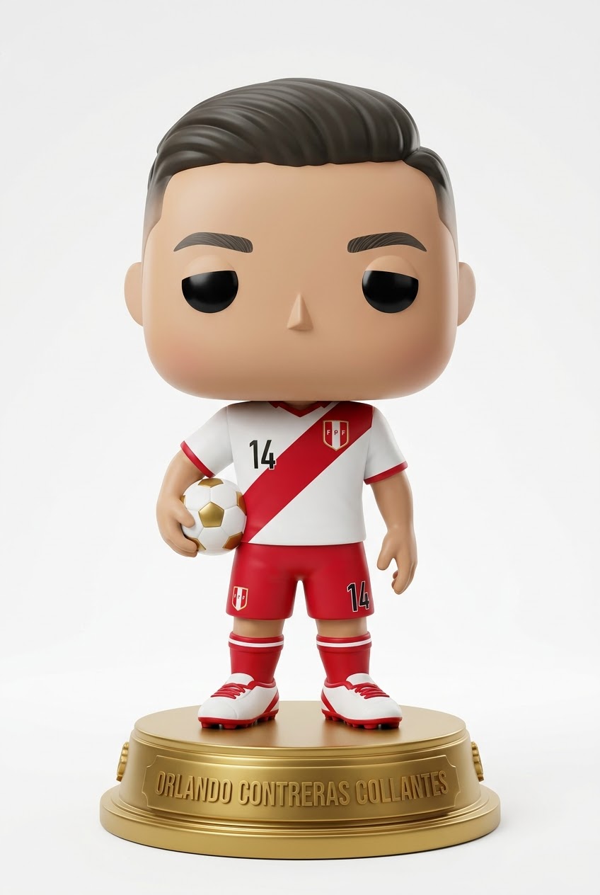 Funko personalizado de Orlando Contreras Collantes