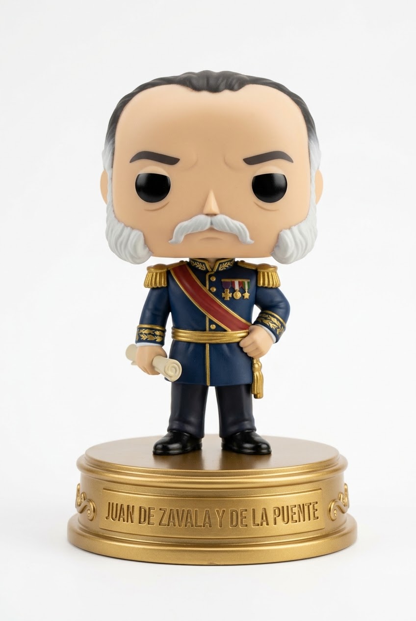 Funko personalizado de Juan de Zavala y de la Puente