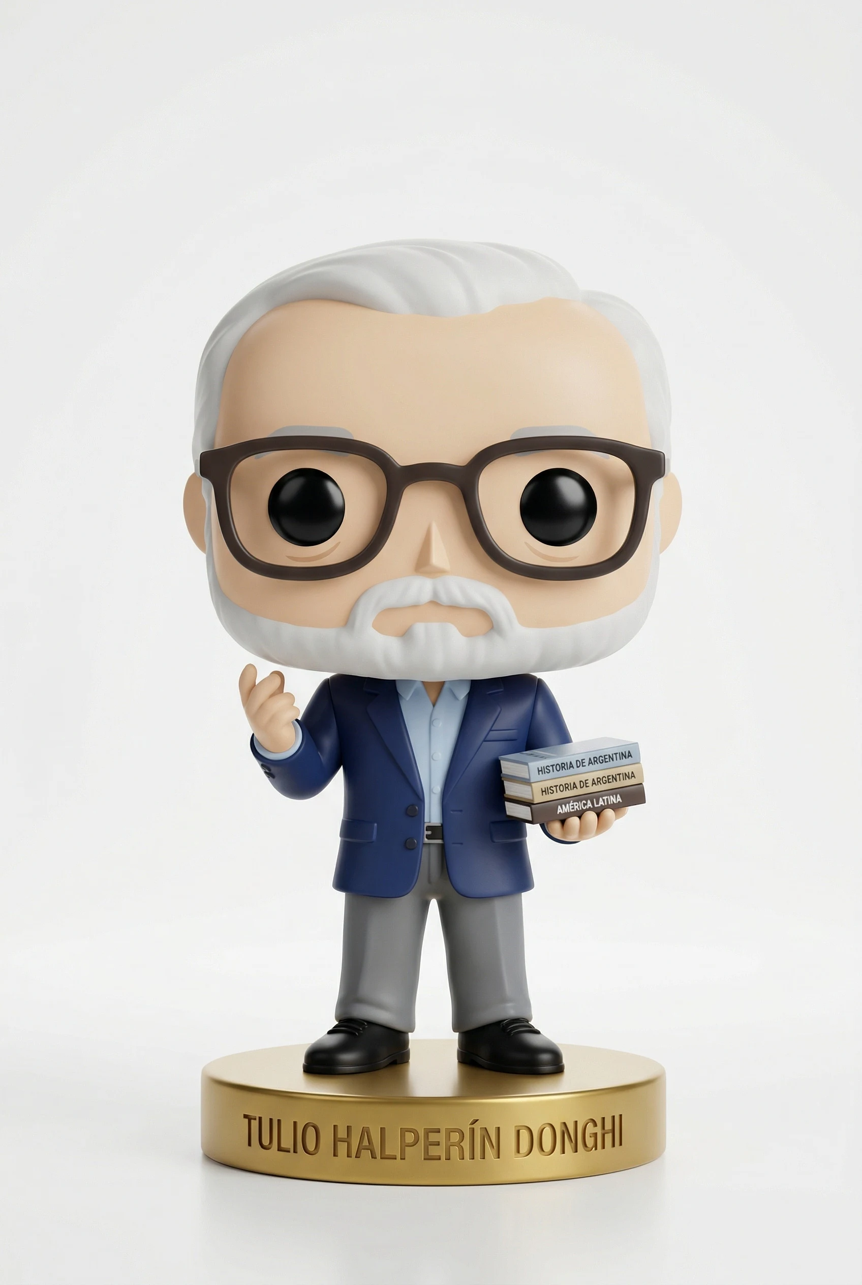 Funko personalizado de Tulio Halperin Donghi