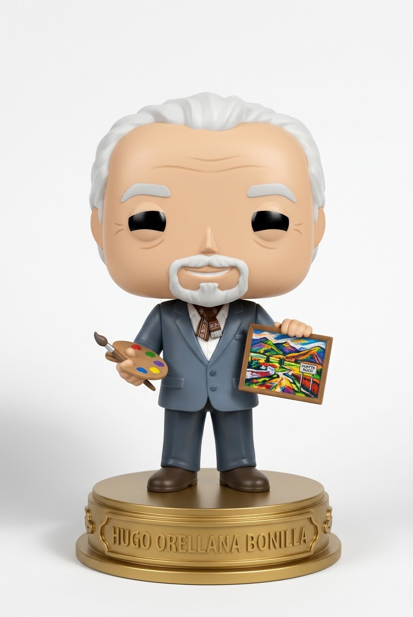 Funko personalizado de Hugo Orellana Bonilla