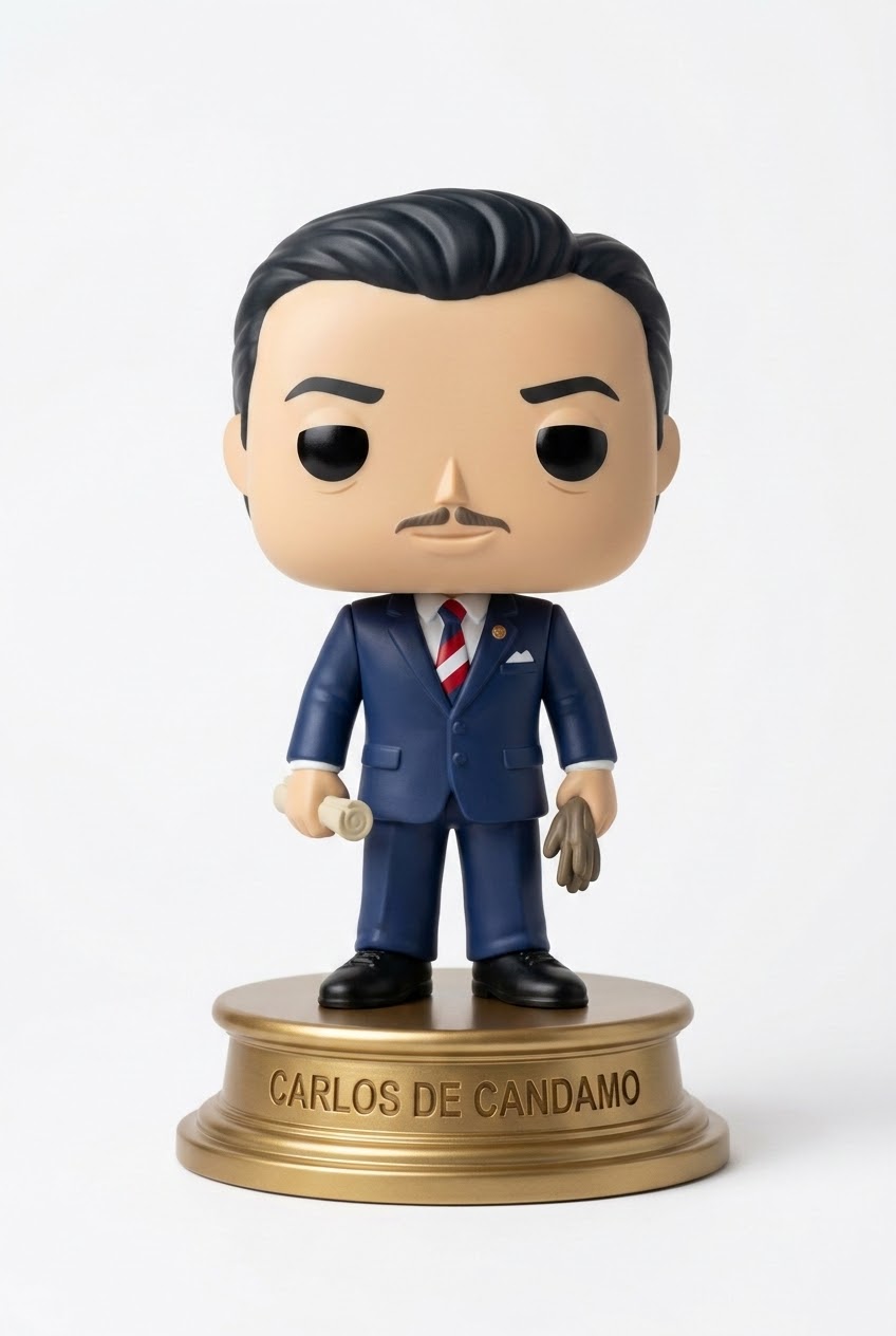 Funko personalizado de Carlos de Candamo