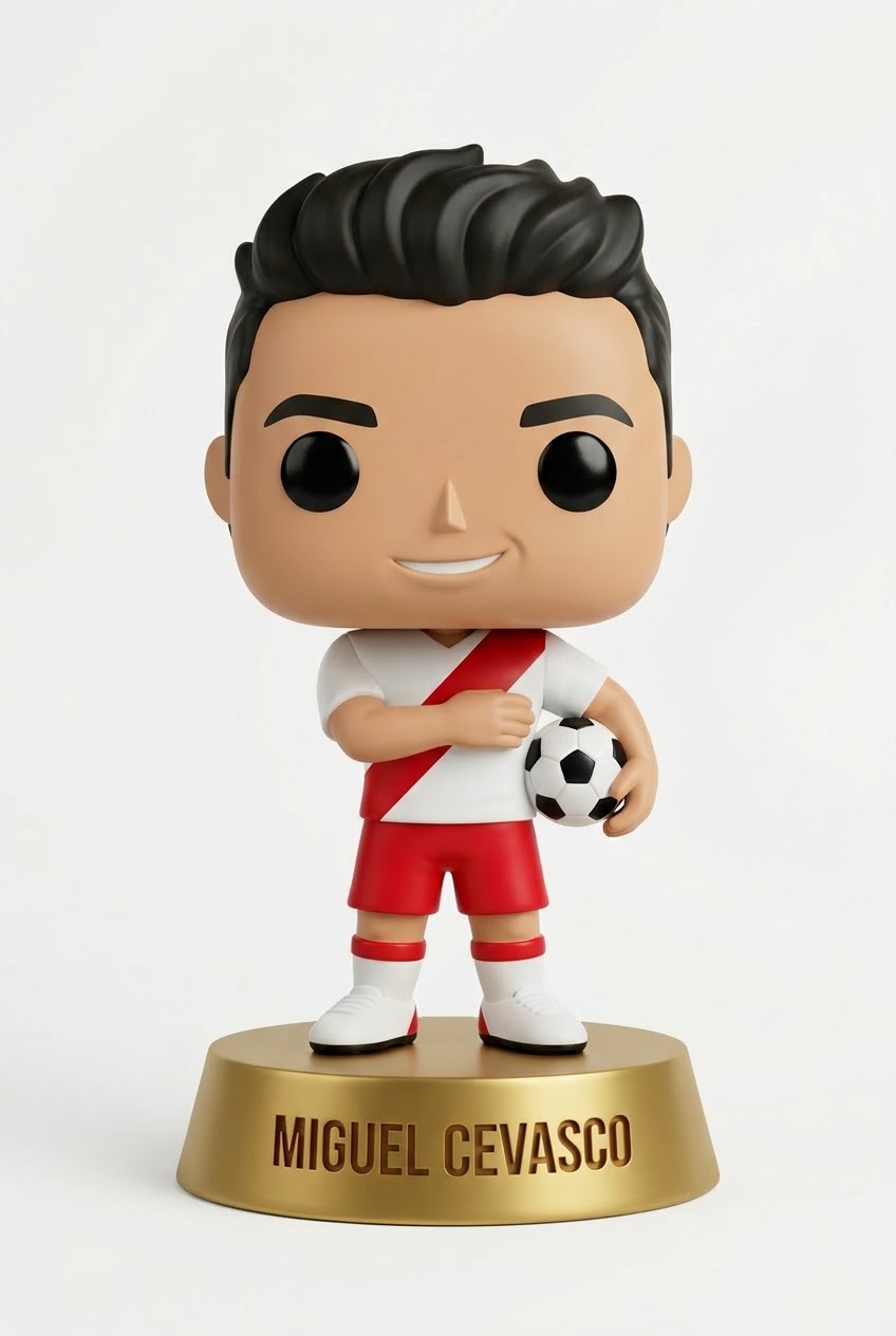 Funko personalizado de Miguel Cevasco