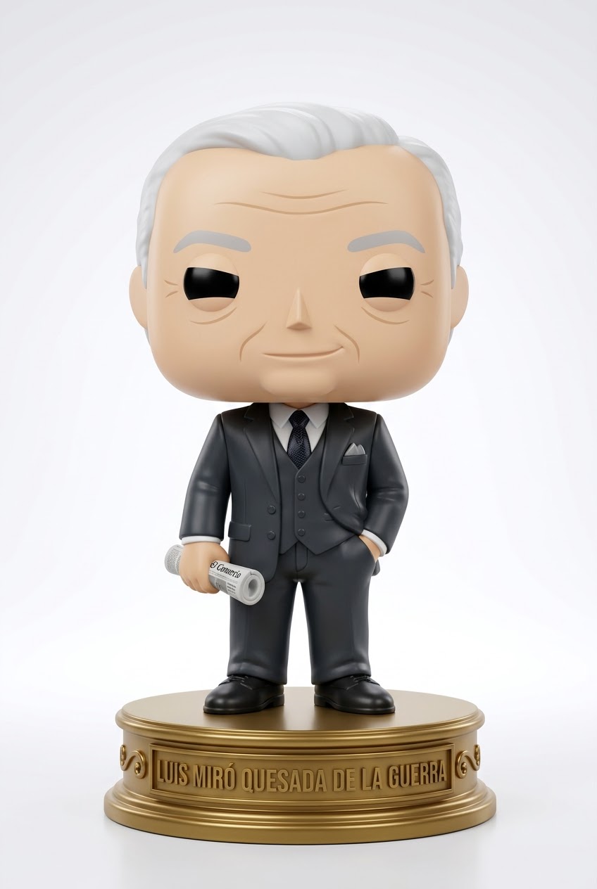 Funko personalizado de Luis Miro Quesada de la Guerra
