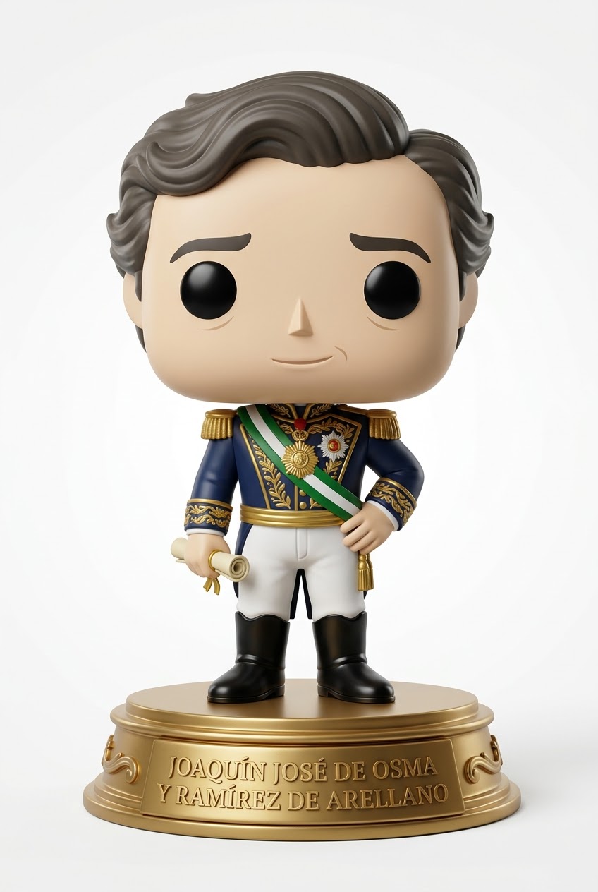 Funko personalizado de Joaquin Jose de Osma y Ramirez de Arellano