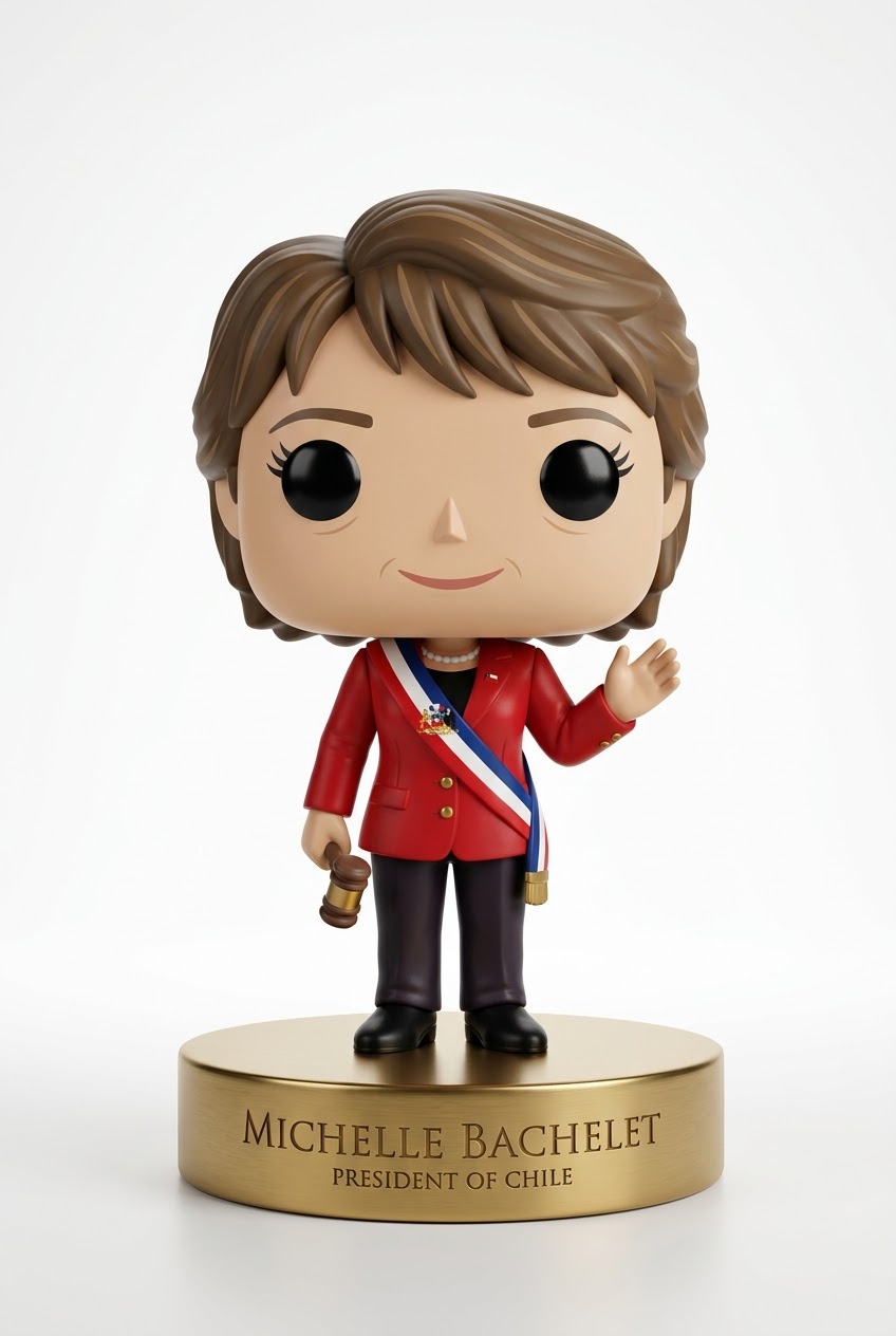 Funko personalizado de Michelle Bachelet