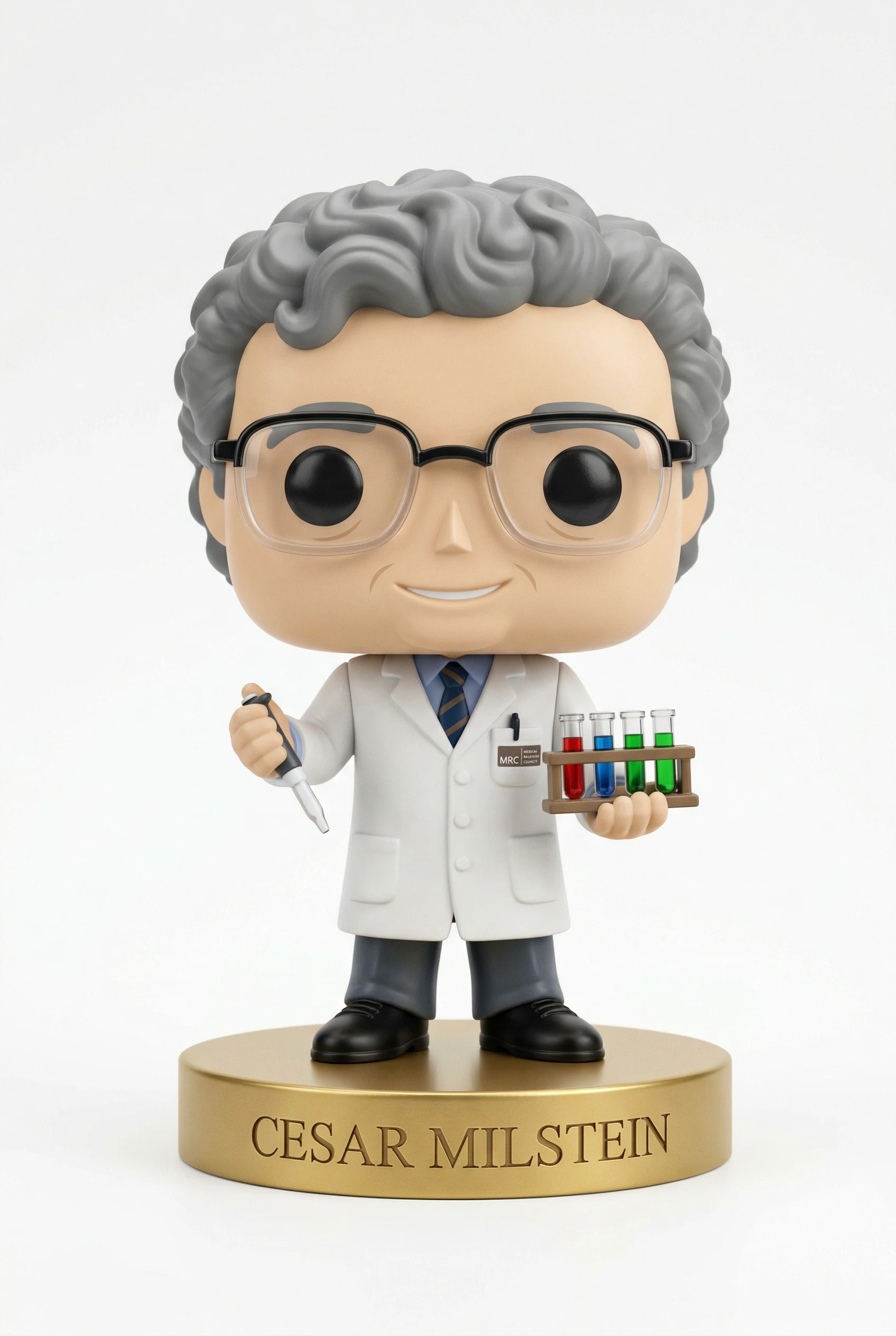 Funko personalizado de Cesar Milstein