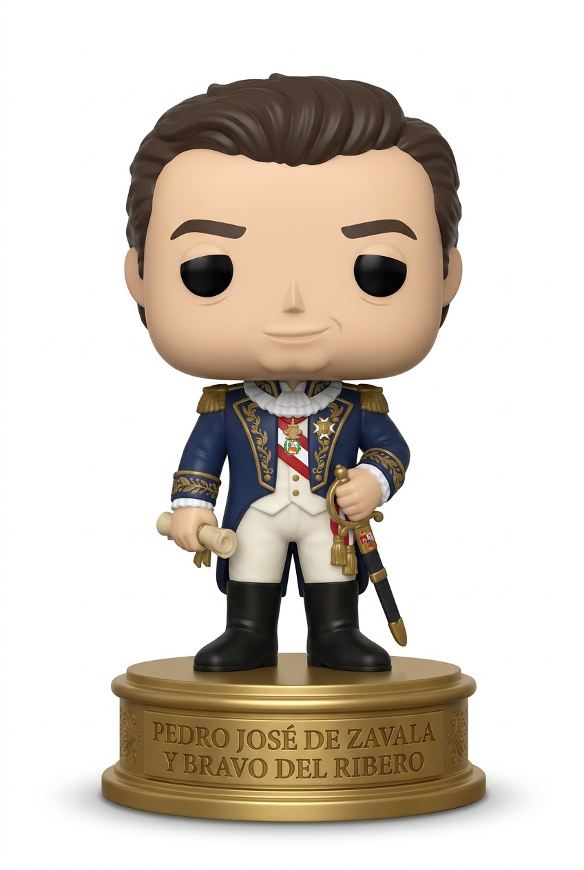 Funko personalizado de Pedro Jose de Zavala y Bravo del Ribero