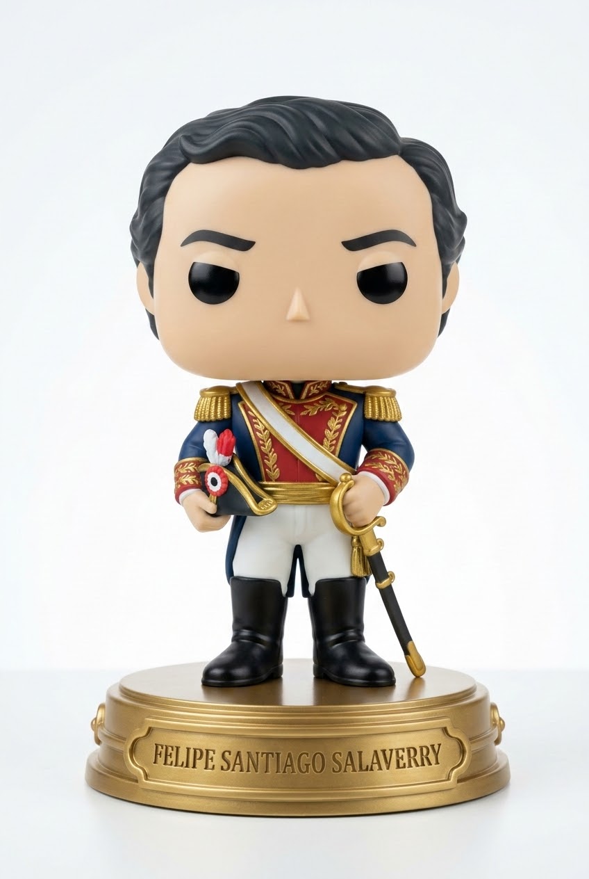 Funko personalizado de Felipe Santiago Salaverry