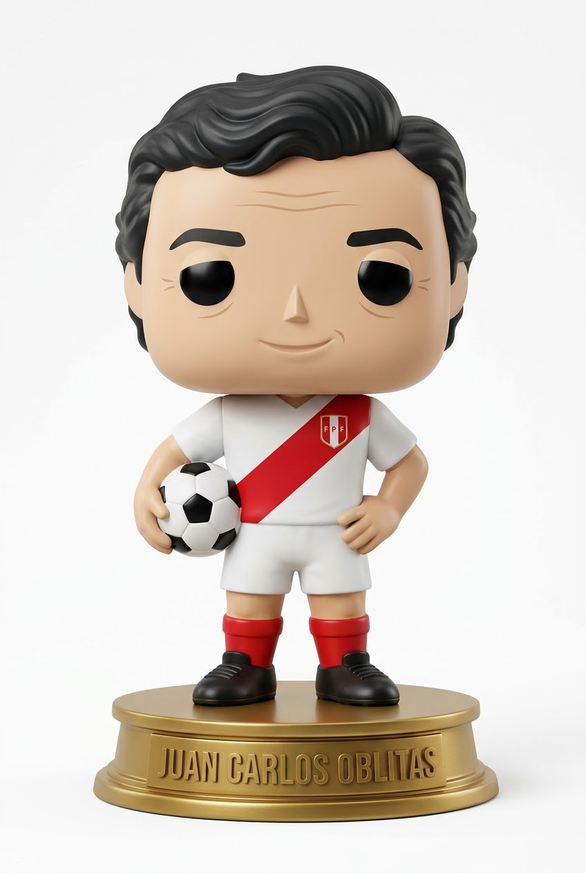 Funko personalizado de Juan Carlos Oblitas