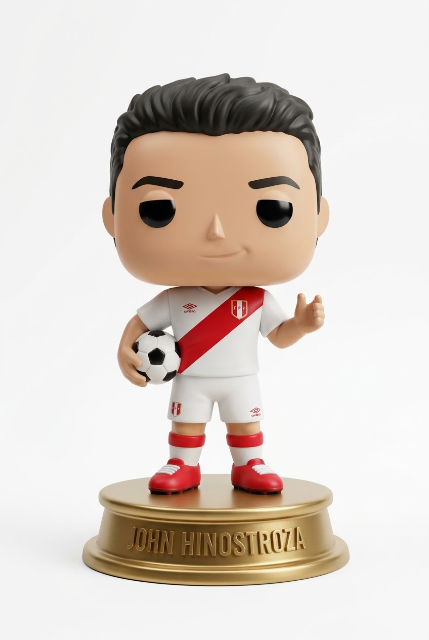 Funko personalizado de John Hinostroza