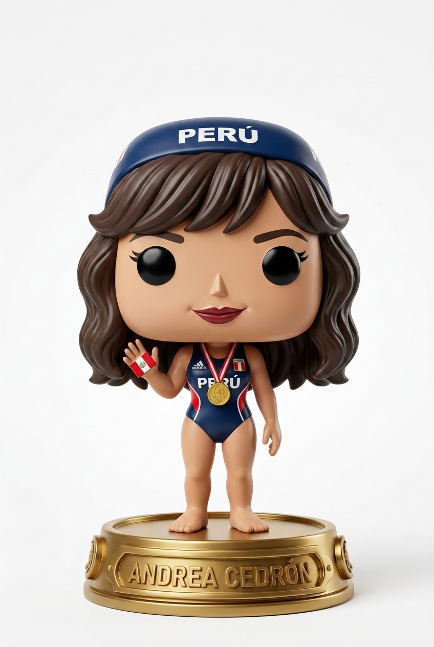 Funko personalizado de Andrea Cedron