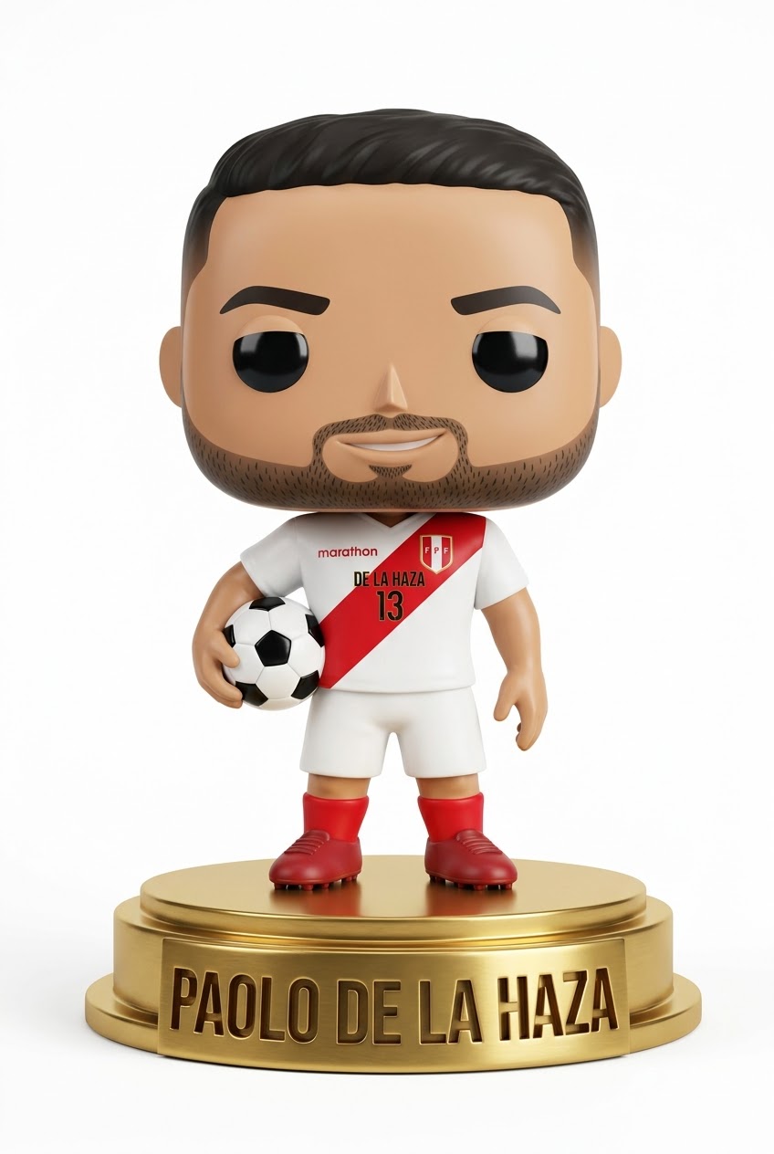 Funko personalizado de Paolo de la Haza
