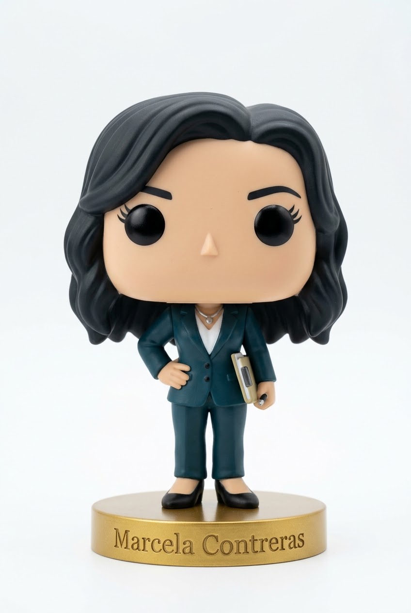 Funko personalizado de Marcela Contreras