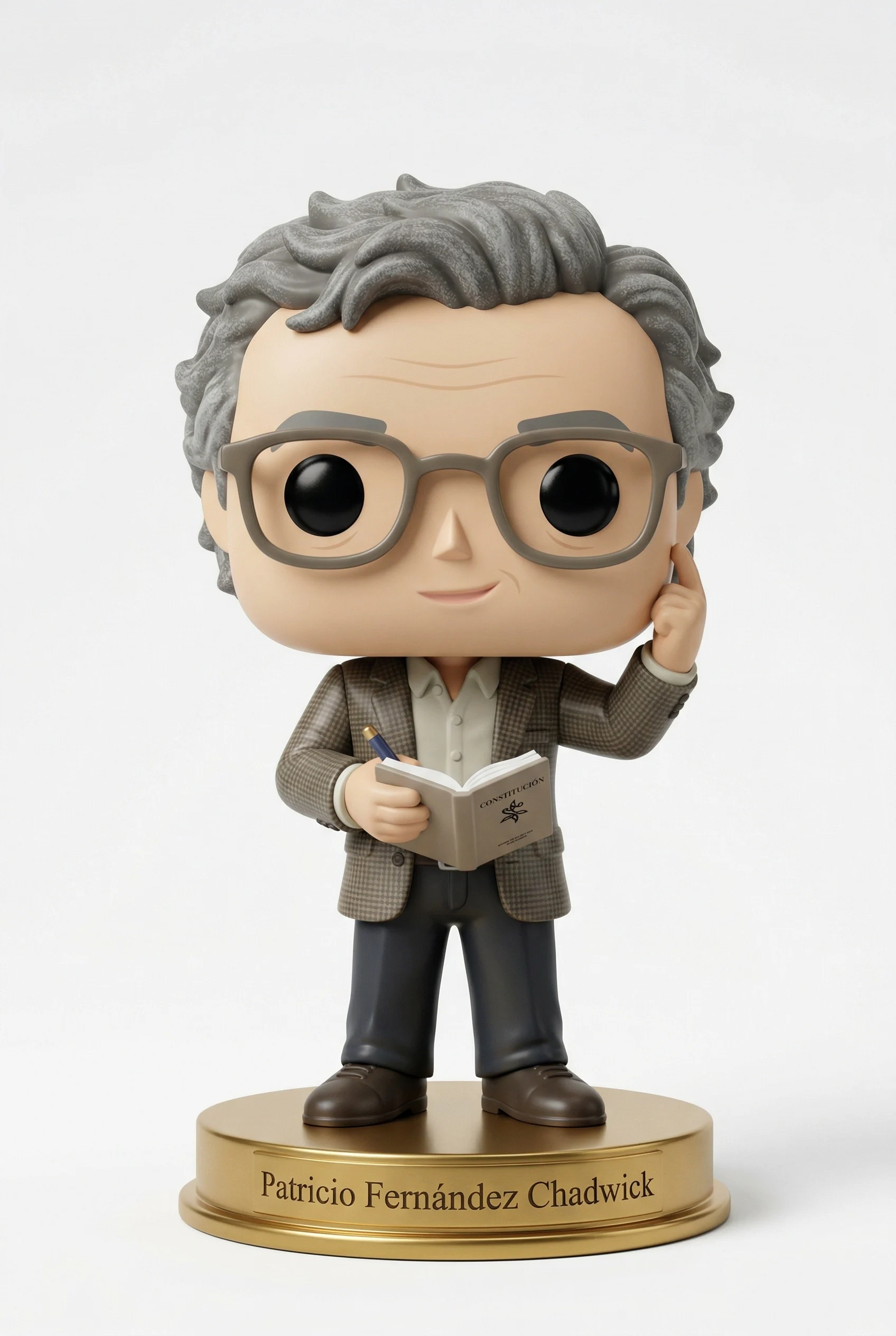 Funko personalizado de Patricio Fernandez Chadwick