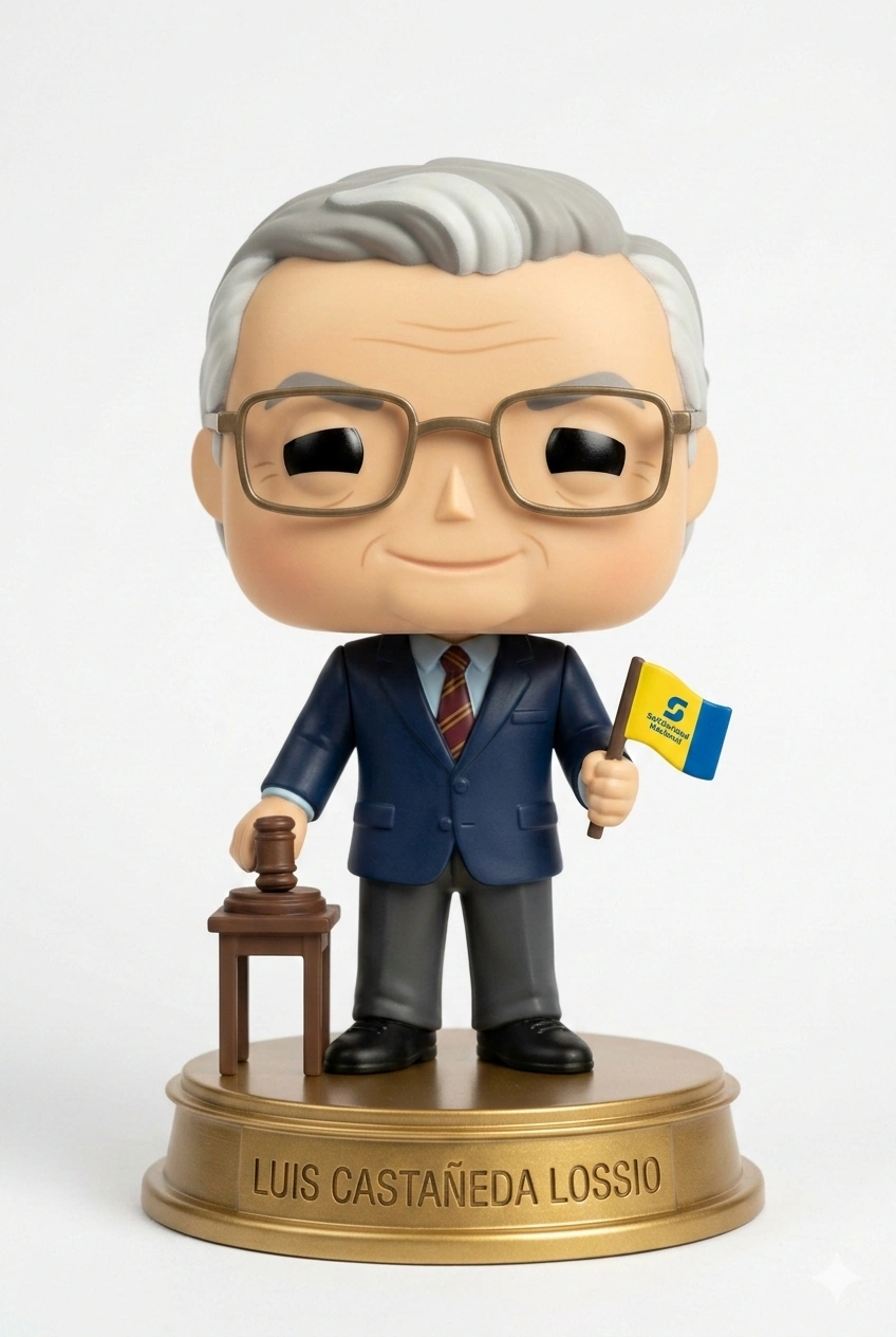 Funko personalizado de Luis Castaneda Lossio