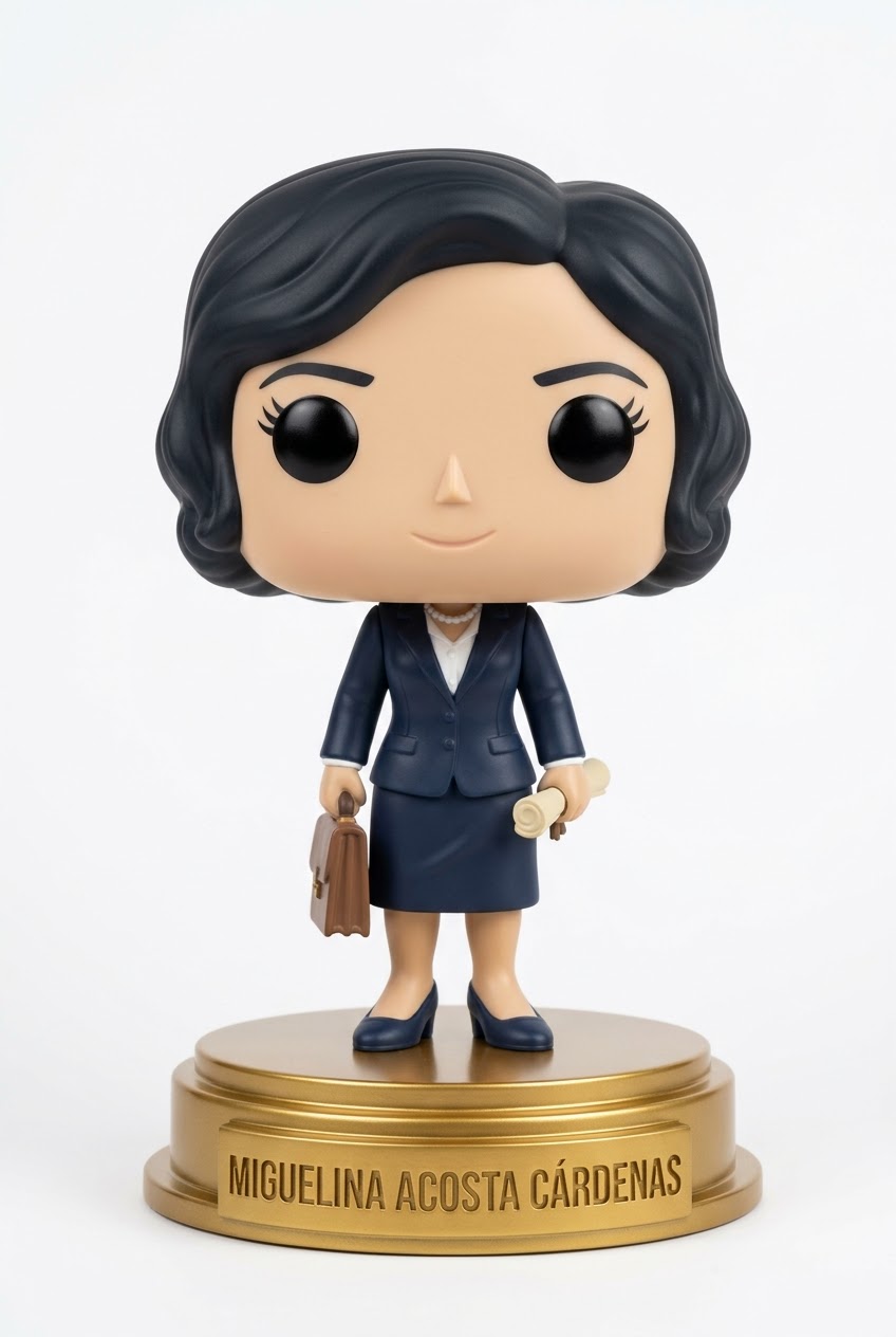 Funko personalizado de Miguelina Acosta Cardenas