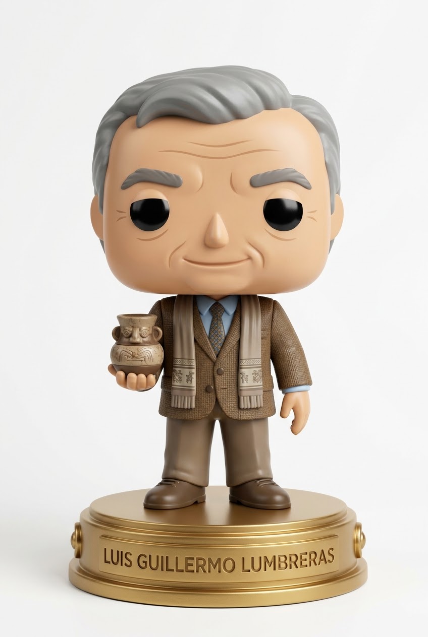 Funko personalizado de Luis Guillermo Lumbreras