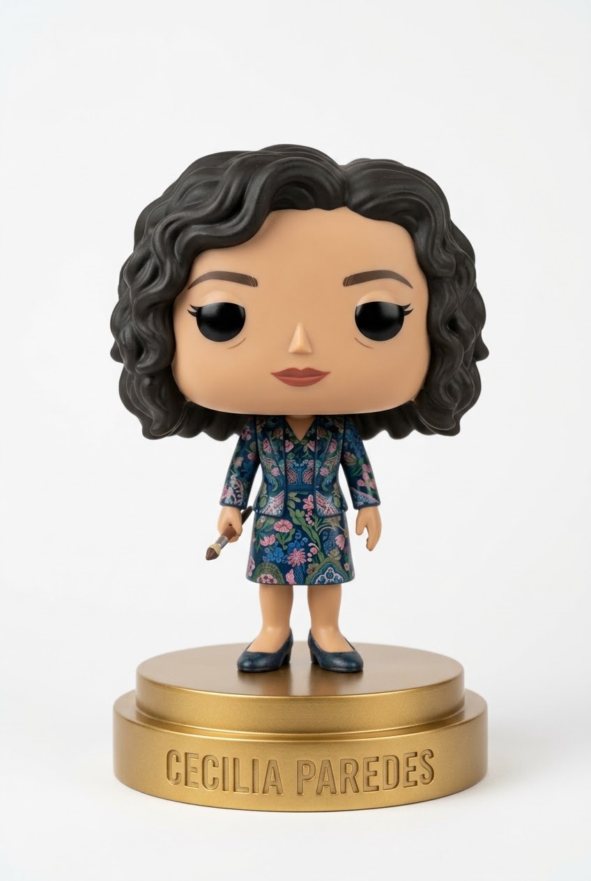 Funko personalizado de Cecilia Paredes