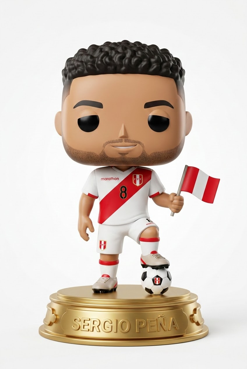 Funko personalizado de Sergio Pena