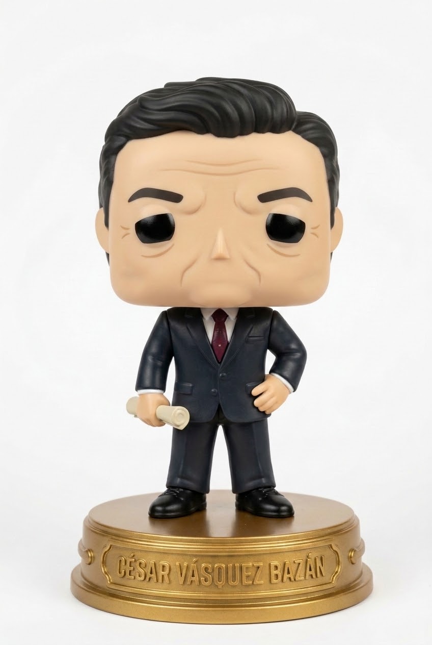 Funko personalizado de Cesar Vasquez Bazan