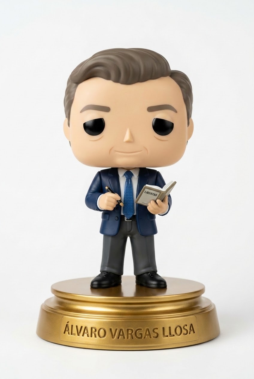 Funko personalizado de Alvaro Vargas Llosa
