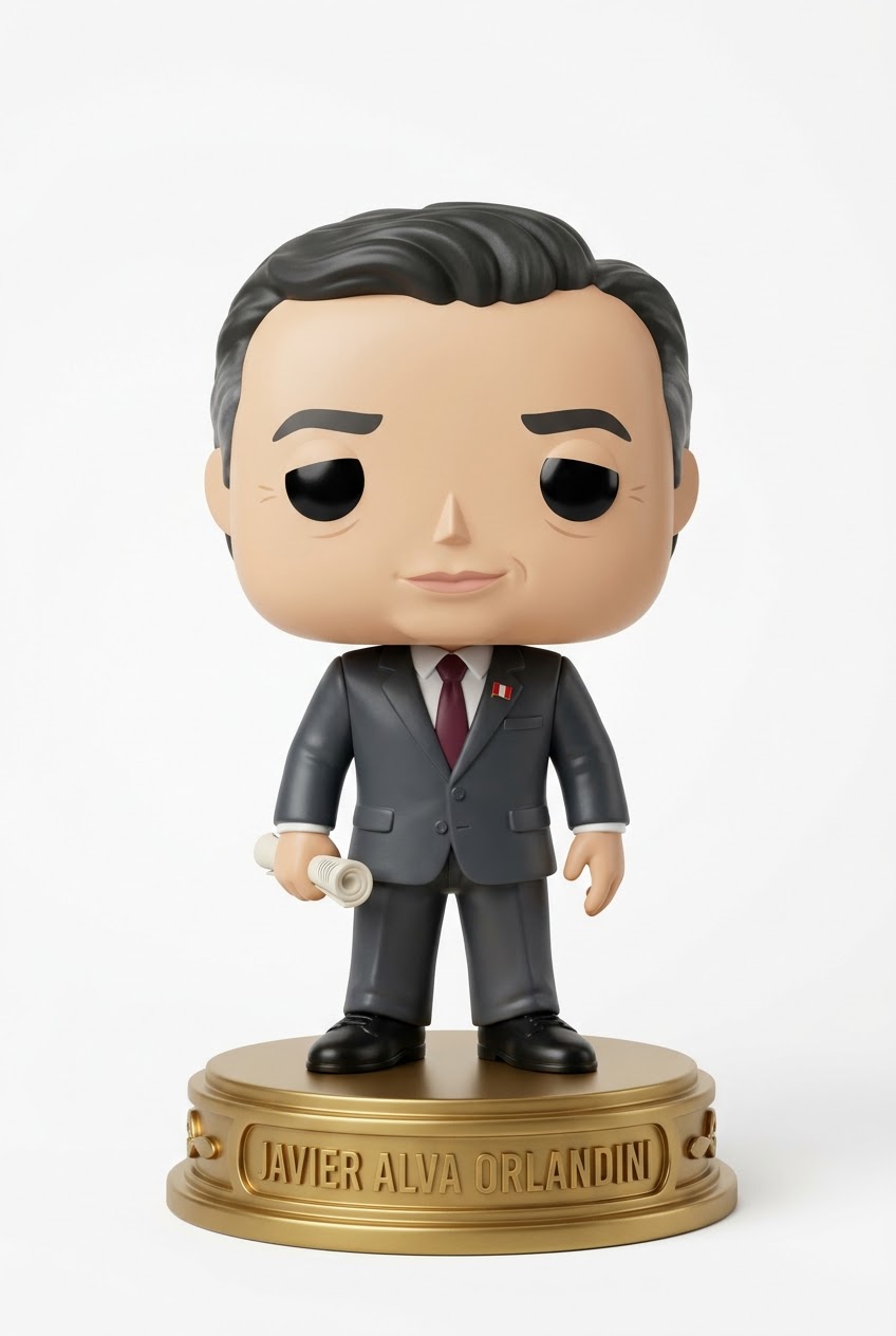 Funko personalizado de Javier Alva Orlandini