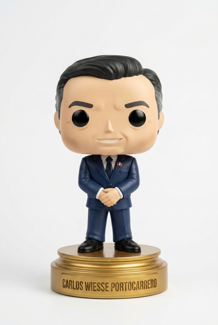 Funko personalizado de Carlos Wiesse Portocarrero